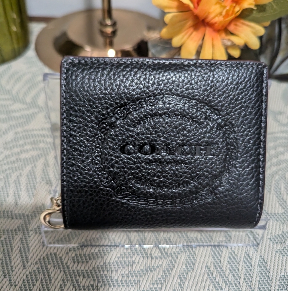 Coach snap wallet